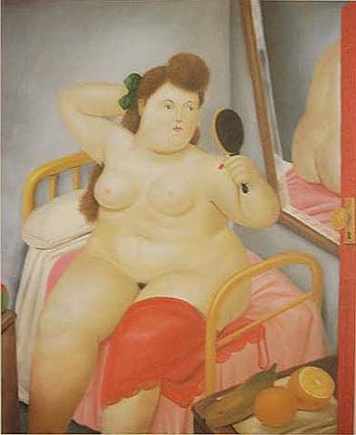 Fernando Botero La Toilette